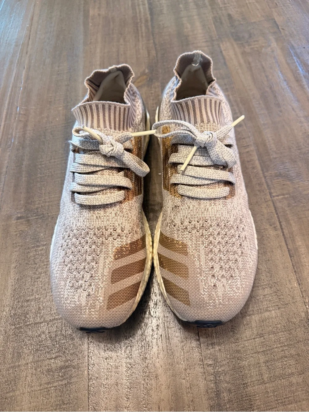 Adidas UltraBoost Men's Size 11 Uncaged  Khaki/Brown Athletic Sneakers BB4488